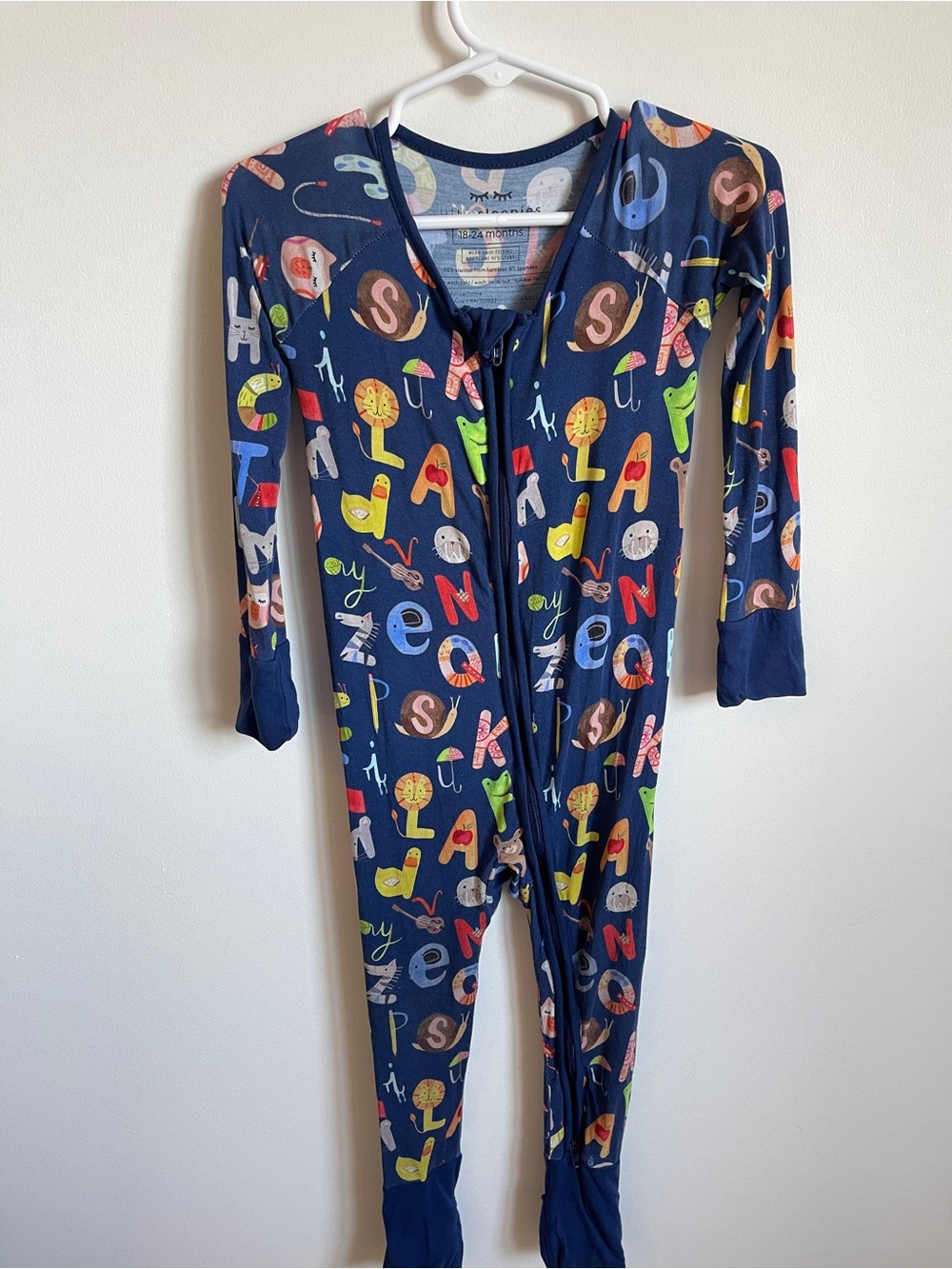 Little Sleepies Alphabet Zippy 18-24M